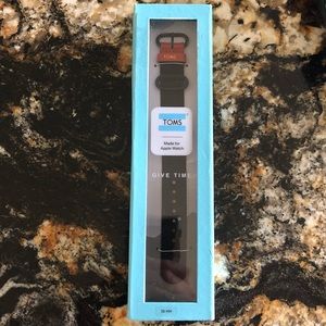 TOMS Apple Watch band 38mm Black